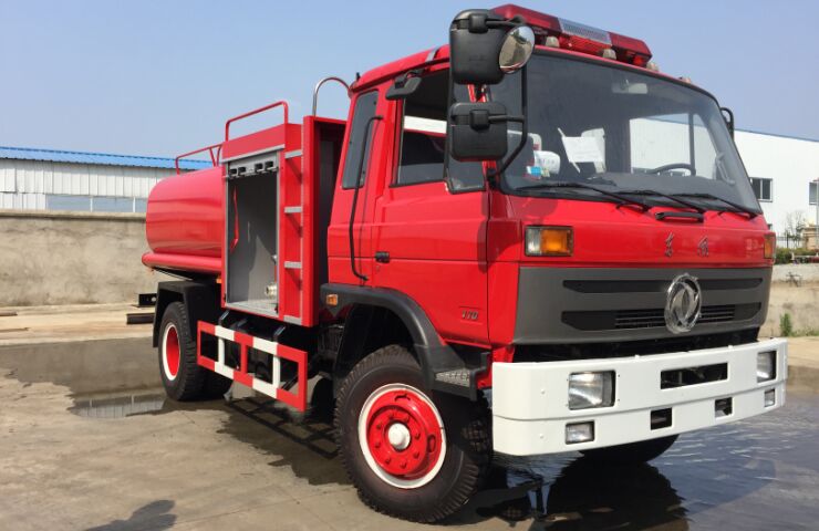经典款消防车-6吨东风消防洒水车