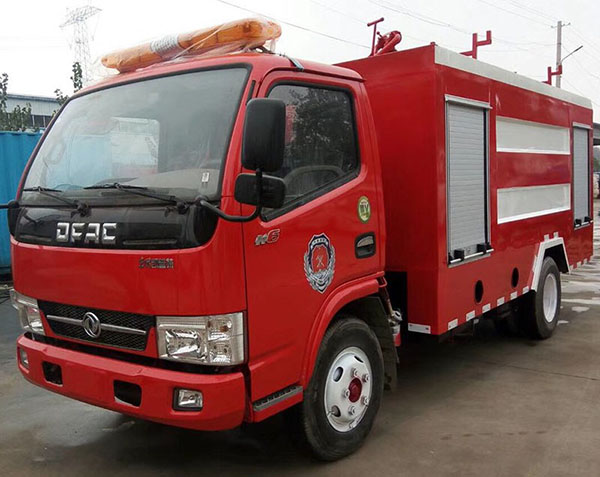 乡镇社区用消防车-东风单排小型消防车(图1)
